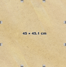 Frameless Clip Frames Transparent 45.1x45 cm Picture Frame 