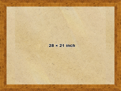 Modern Frames Rustic Oak 28x21 Picture Frame 